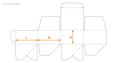 75(L) x 75(B) x 45(H) mm – G0163