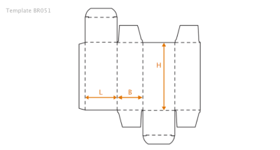57(L) x 46(B) x 121(H) mm - BR051_2