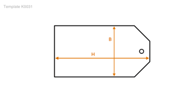 50(B) x 90(H) mm – K0031