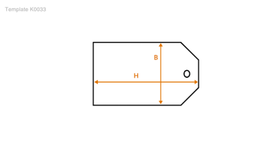 30(B) x 45(H) mm – K0033