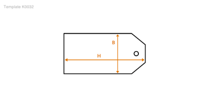 25(B) x 50(H) mm – K0032