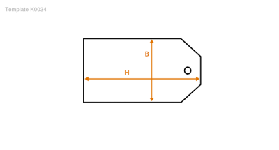 45(B) x 75(H) mm – K0034