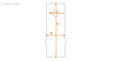 80(B) x 200(H) x 31(ø) mm - G0165