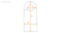 90(B) x 279(H) - 35(ø) mm - K0005